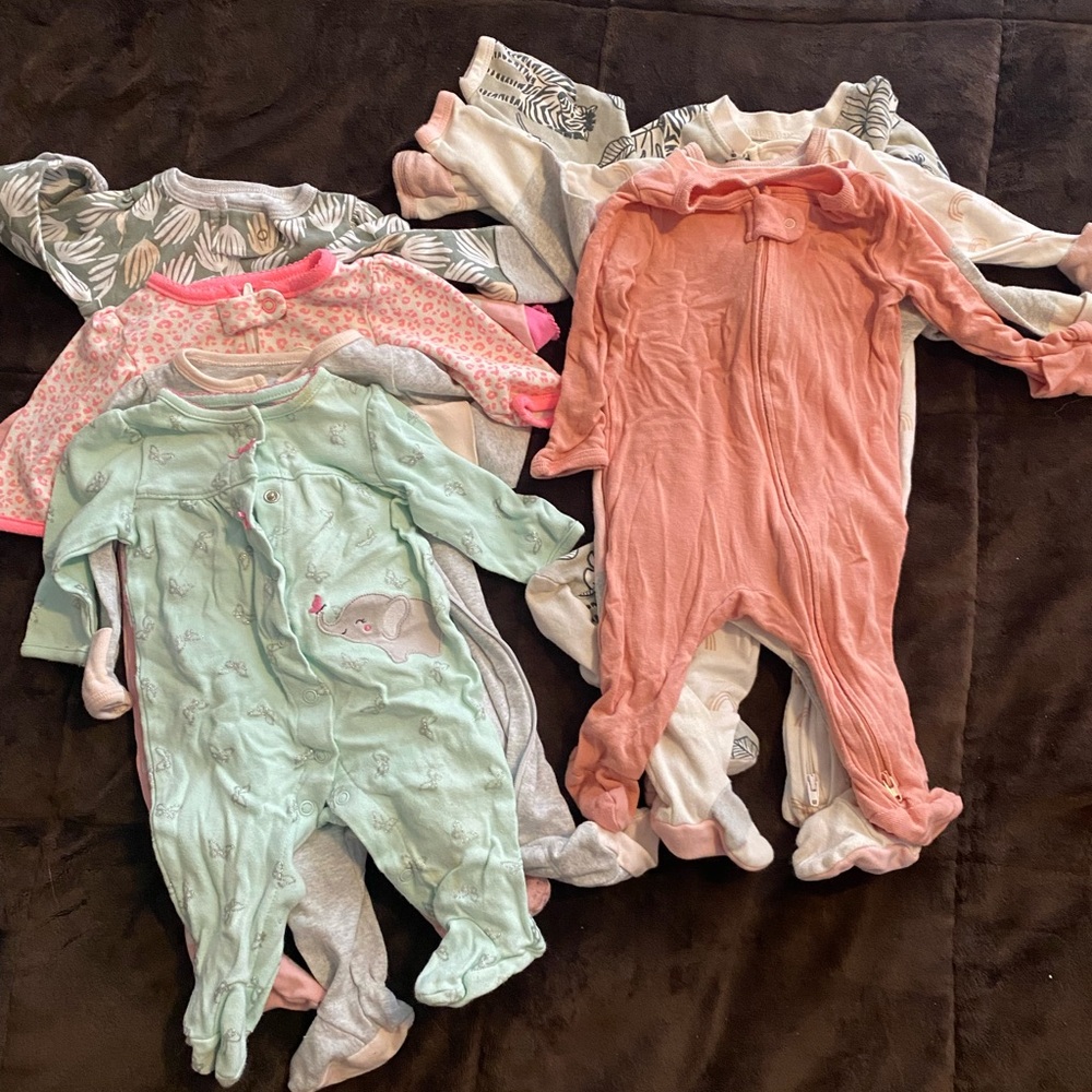 3 month footies bundle